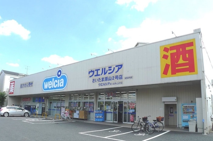 ウエルシア(ドラッグストア)まで740m フェリスローマ浦和