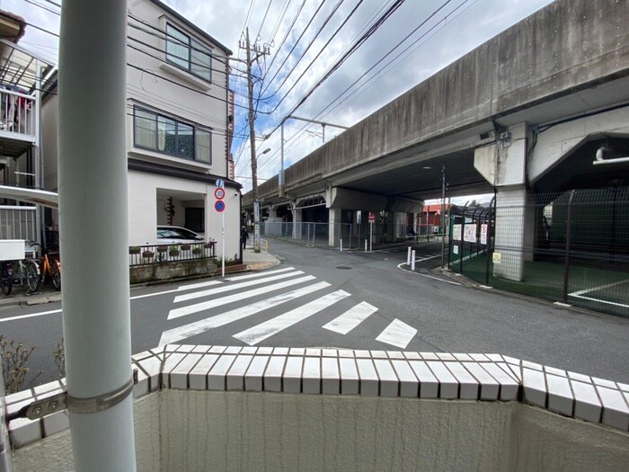 室内からの展望 クリスタルハイツ