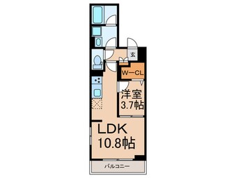 間取図 GranDuo千歳船橋６