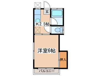 間取図 コーポ司　第３