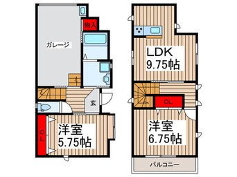 間取図 中宗岡５丁目戸建