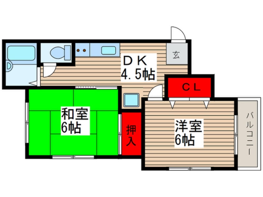 間取図 スターハイツ