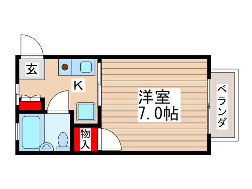 間取図 エ－デルワイス