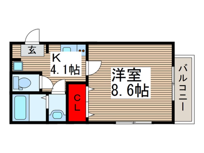 間取図 Kメゾン