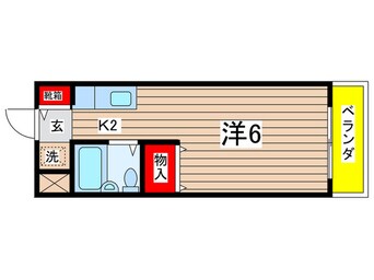 間取図 エステートピア稲城