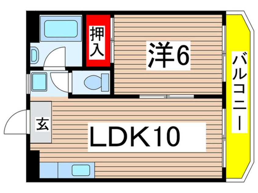 間取図 星コーポラス