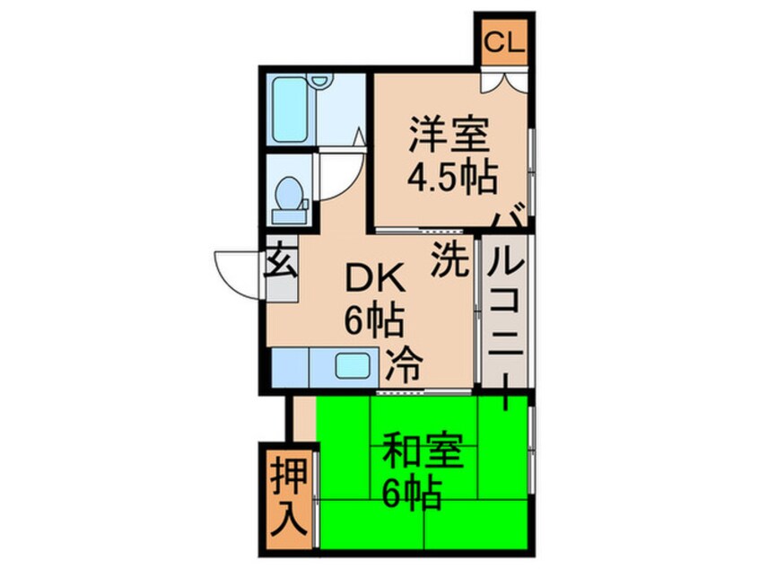 間取図 メゾン泉