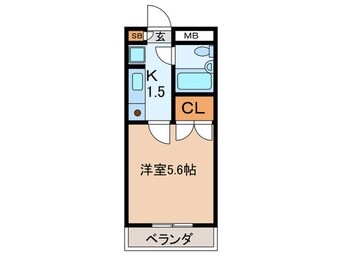 間取図 Ｎａｖｉ多摩川