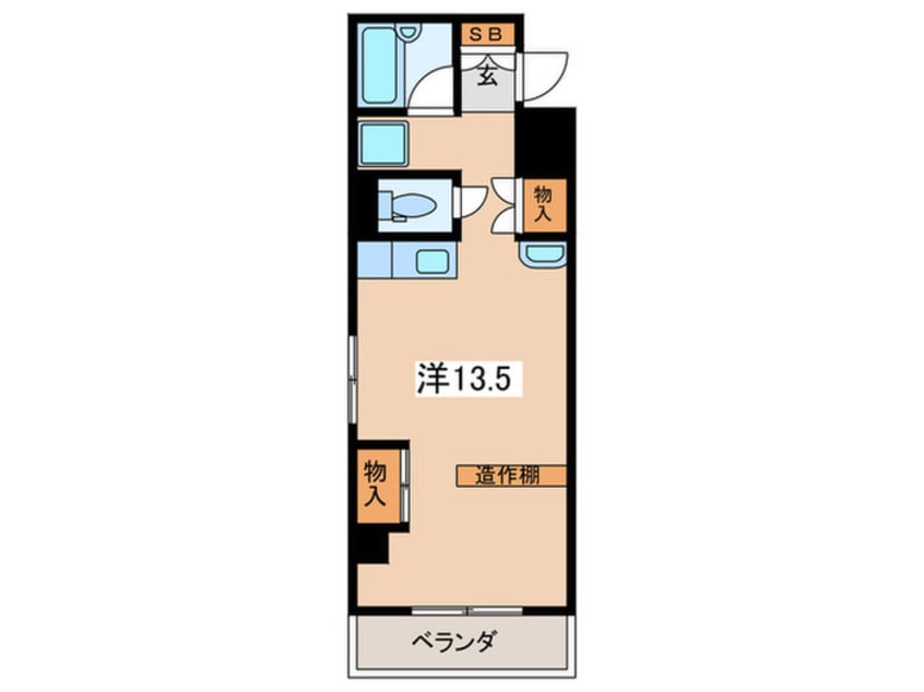 間取図 エスタシティ