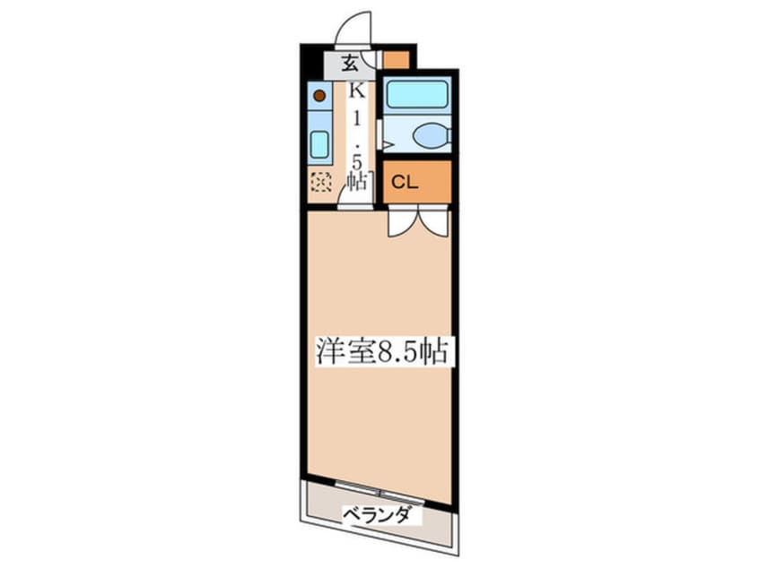 間取図 ユ－スハイム
