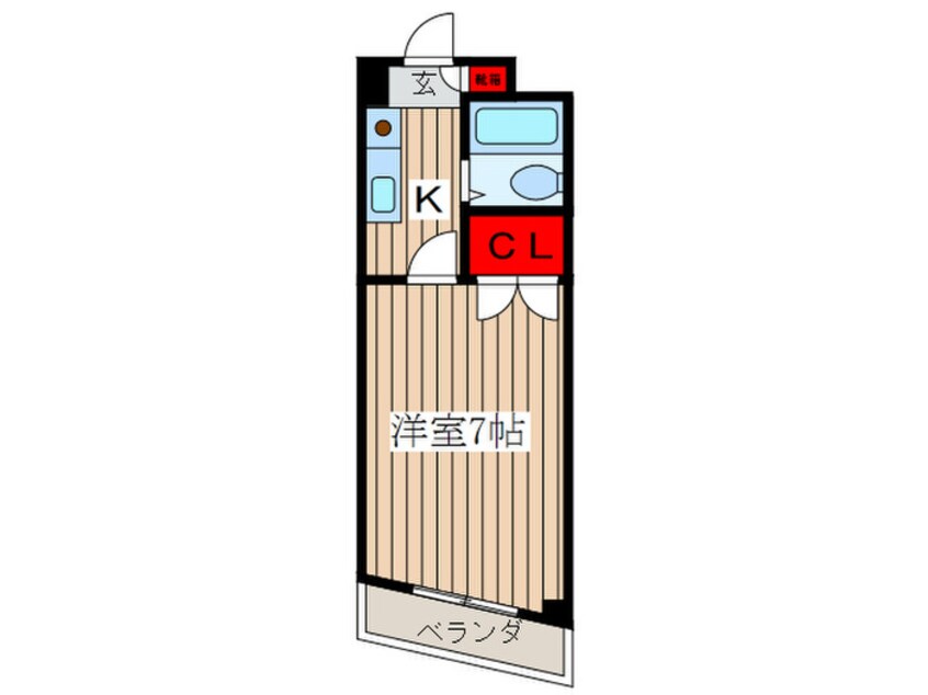 間取図 ユ－スハイム