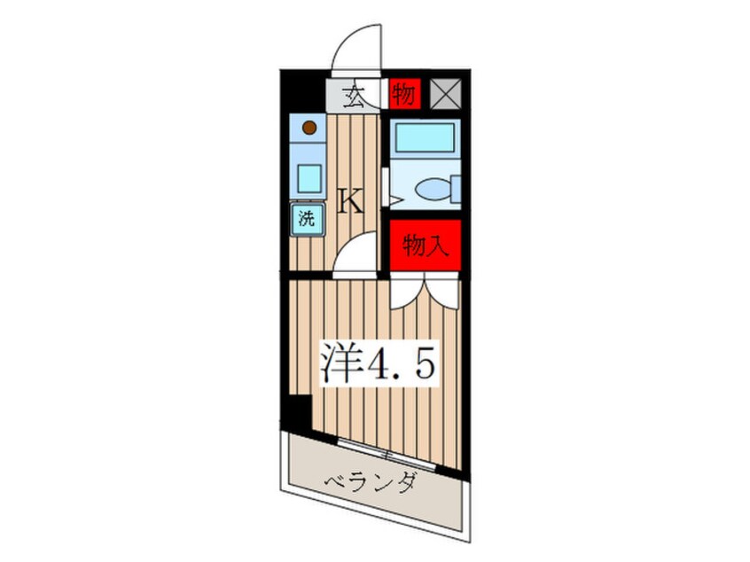 間取図 ユ－スハイム