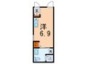 マメールロワ本駒込 1Rの間取り