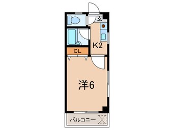 間取図 フェアリ－兼坂