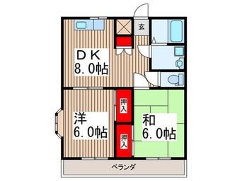 間取図 アメニティーゆう