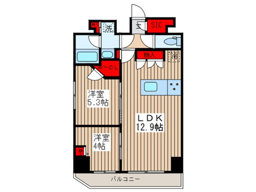 間取図 アーバネックス秋葉原ＥＡＳＴⅢ