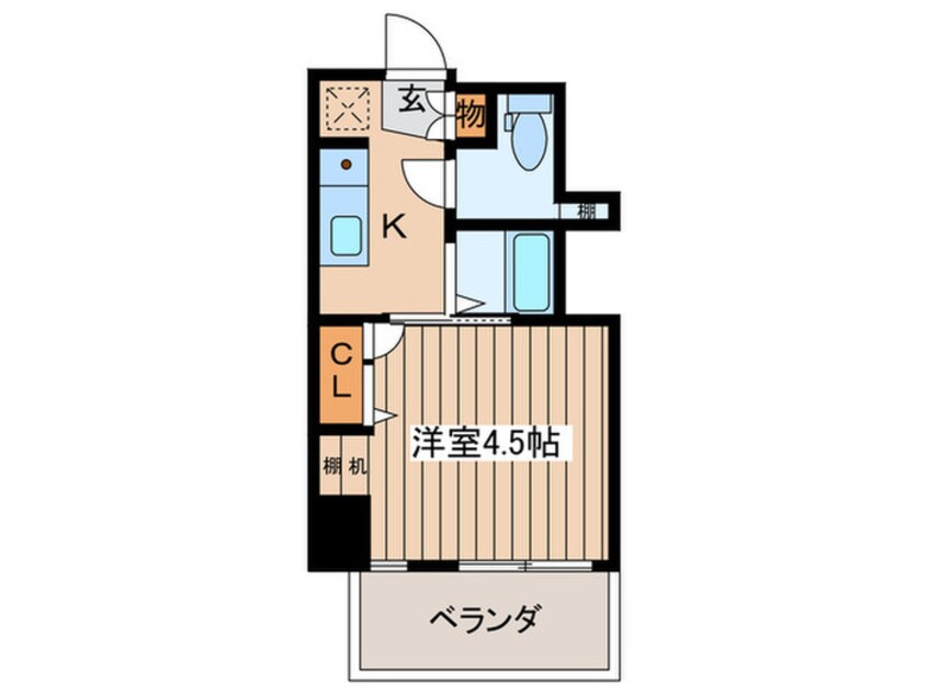 間取図 アイルイン武蔵新城