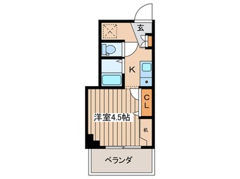 間取図 アイルイン武蔵新城