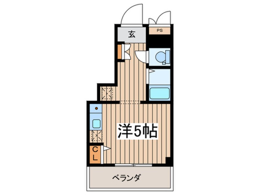 間取図 アイルイン武蔵新城