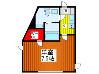 間取図 ＧＲＡＣＩＡ竹ノ塚