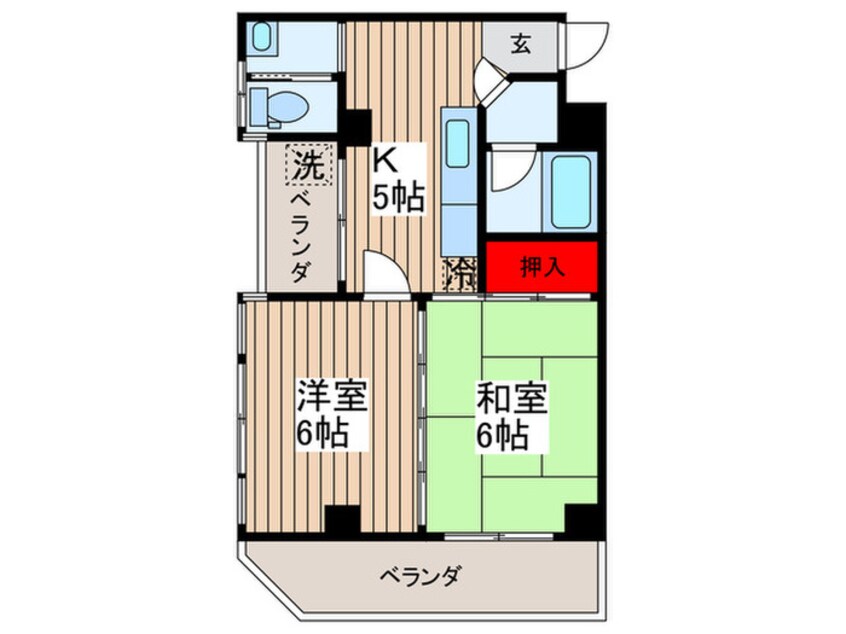 間取図 天野園ビル