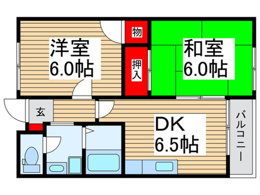 間取図 パルシェふじみ野