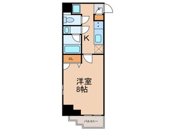 間取図 ﾌﾟﾚｰﾙ･ﾄﾞｩｰｸ大山駅前(401)