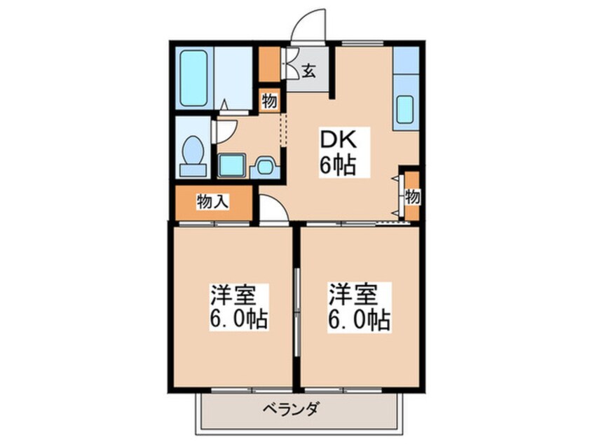 間取図 ディアス相武台