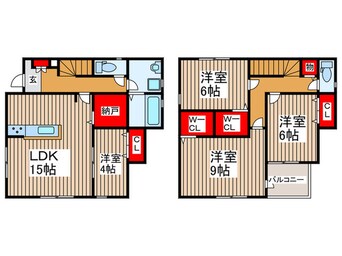 間取図 ﾏｲﾎｰﾑﾈｸｽﾄ花和田　6号棟