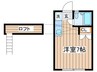 スバル・ハイム 1Rの間取り