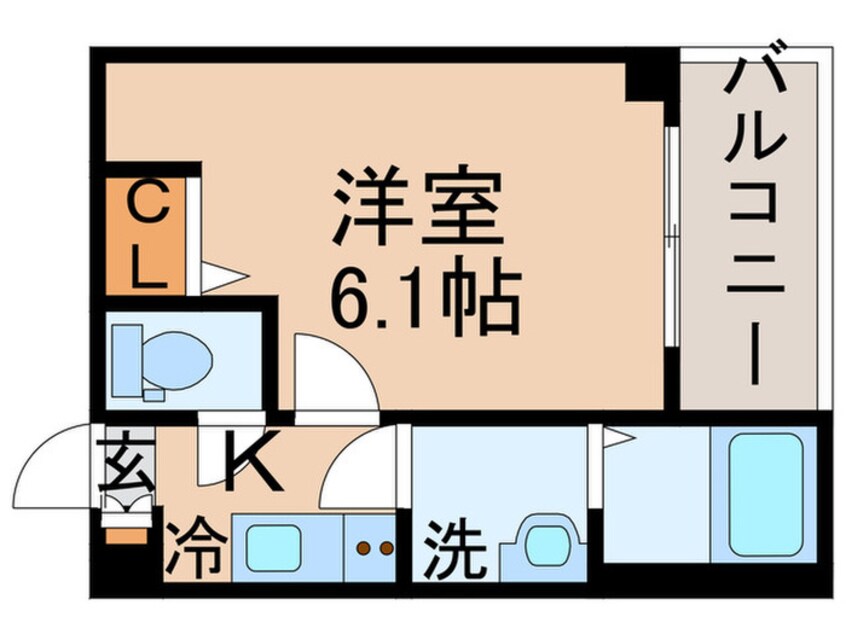 間取図 仮）robot home六町