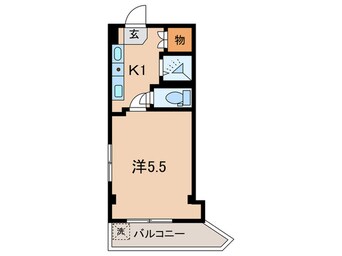 間取図 リオン日吉