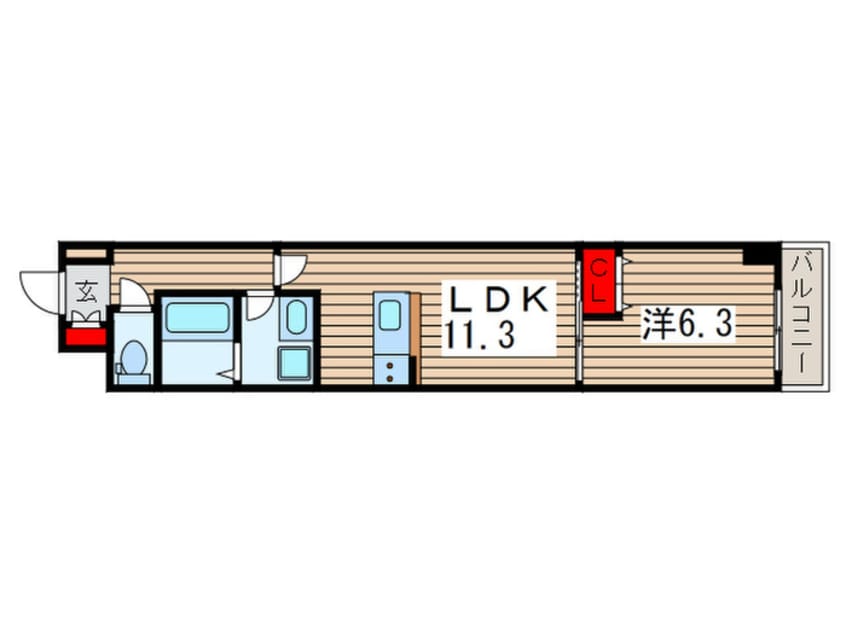 間取図 アルヴィータ