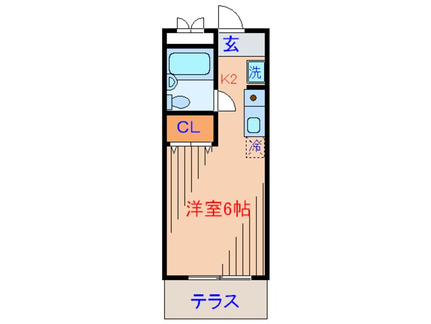 間取図 エルクレアド－ル