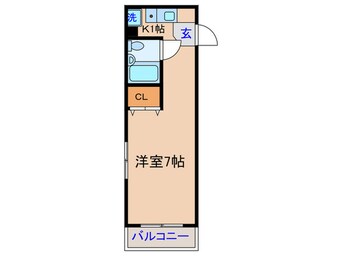 間取図 エルクレアド－ル