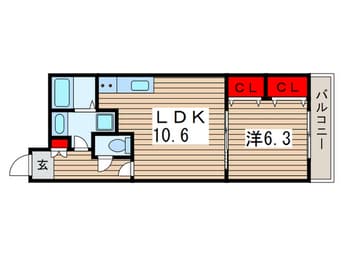間取図 ミリアビタ№35