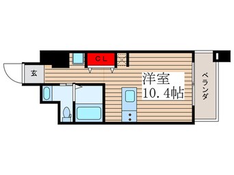 間取図 プライマル亀戸