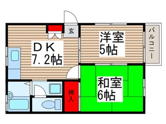 間取図 ハイツ光洋