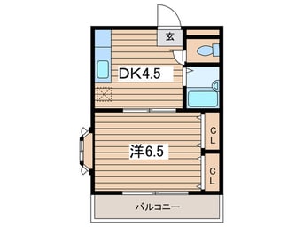 間取図 グレ－ス小机