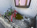 駐輪場 グレ－ス小机