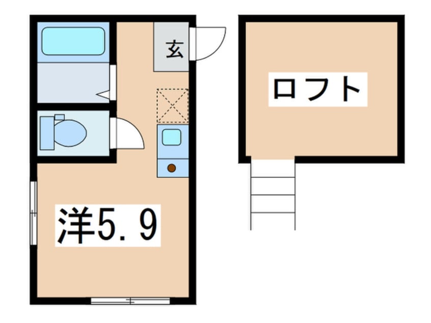 間取図 ヒルズ白幡仲町