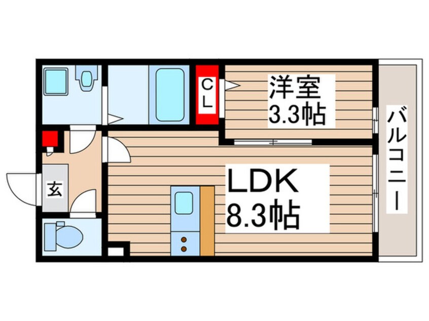 間取図 T‘S　ABBY