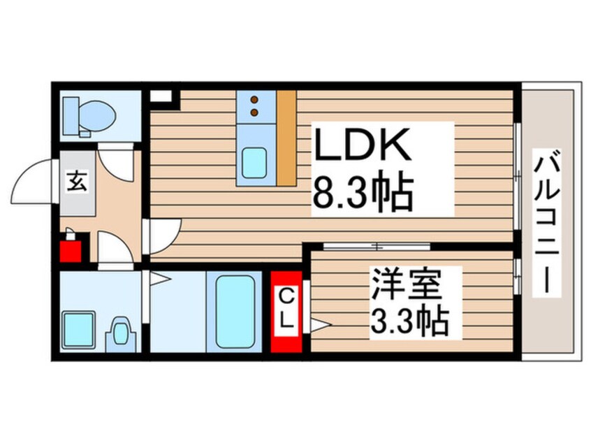 間取図 T‘S　ABBY