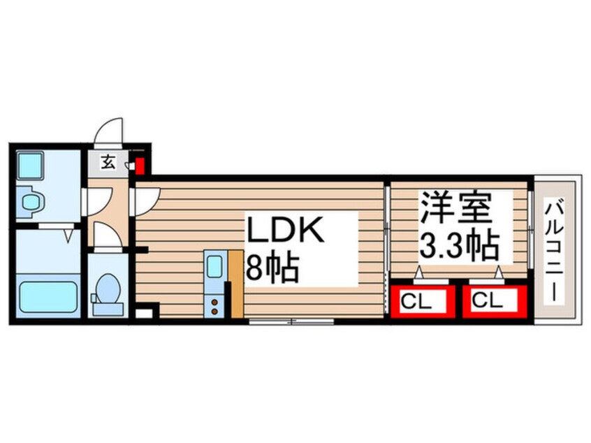 間取図 T‘S　ABBY
