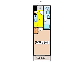 間取図 RELUXIA氷川台（103）