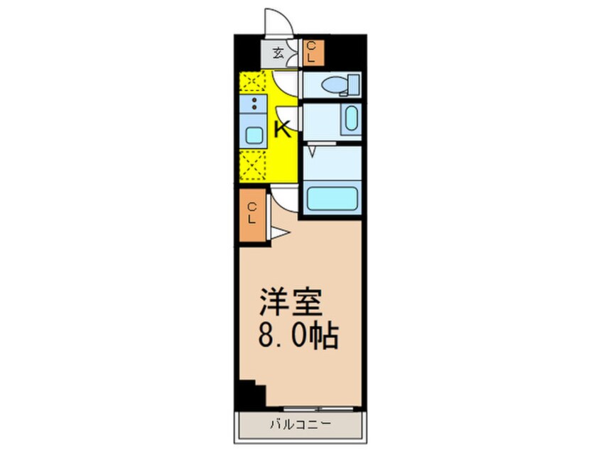 間取図 ディームス東陽町Ⅱ