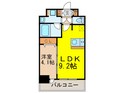 ディームス東陽町Ⅱの間取図