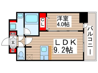 間取図 ディームス東陽町Ⅱ
