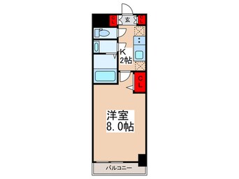 間取図 ディームス東陽町Ⅱ