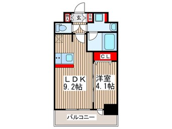 間取図 ディームス東陽町Ⅱ